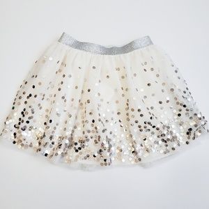 Cat & Jack Sequin TuTu Skirt Size M (7/8)